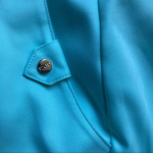 Izod XFG Teal Bermuda Golf Shorts, EUC, 6 - Picture 11 of 11